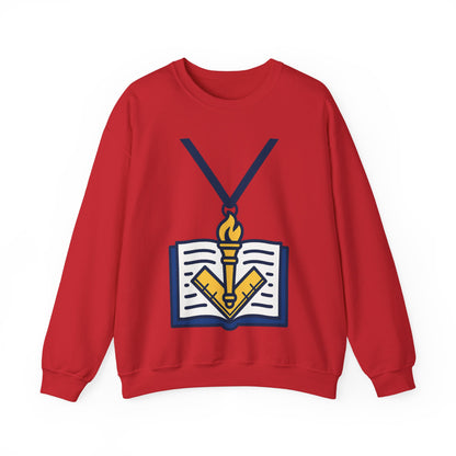 Education Officer - Lecturer - Instructor — Unisex Heavy Blend Crewneck (G18000)