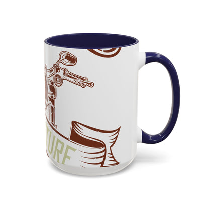life is either a daring adventure or nothing-01 — Accent Mug 11/15oz