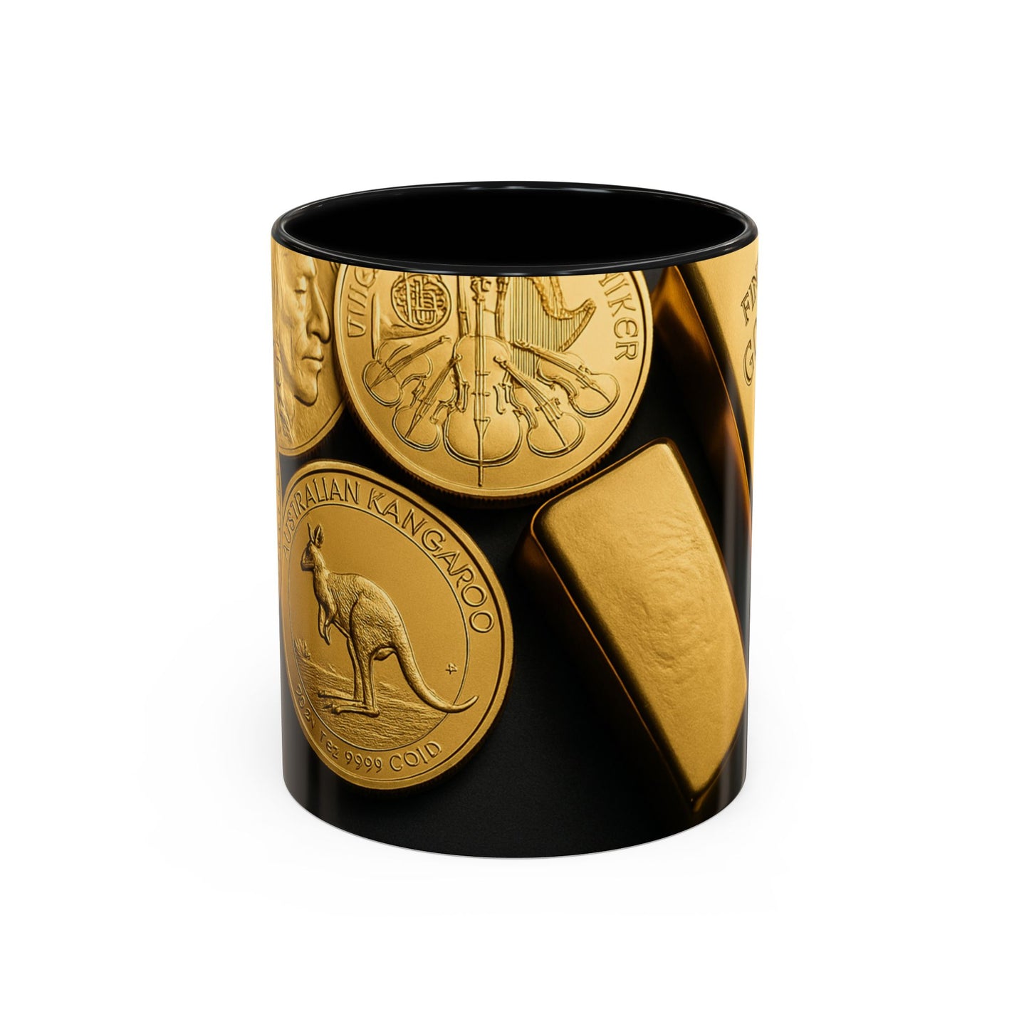 Absolute bullion banner and pictures of gold Jul 5, 2025, 06_39_35 PM — Accent Mug 11/15oz