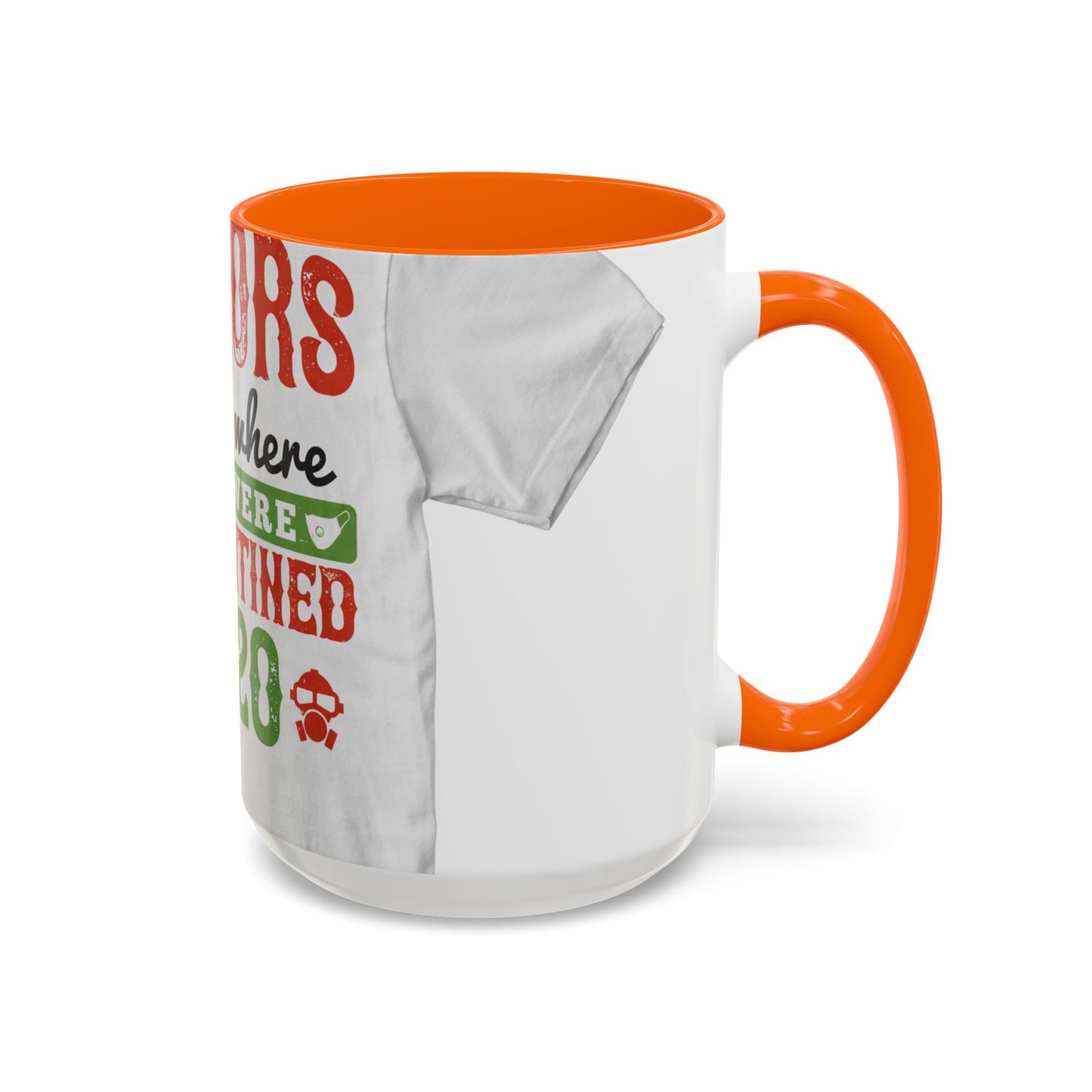 seniors the one where they were quarantined 2020 — Accent Mug 11/15oz