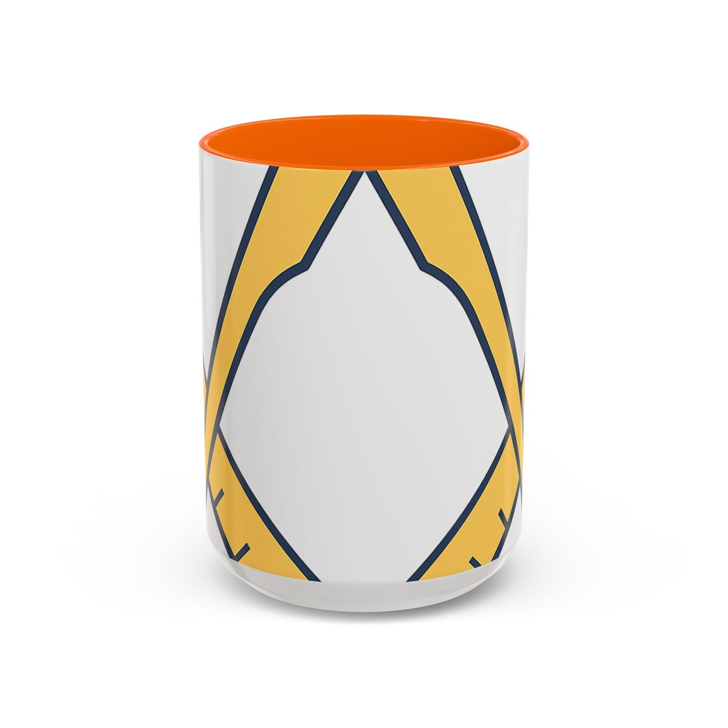 Plain Square and compass — Accent Mug 11/15oz