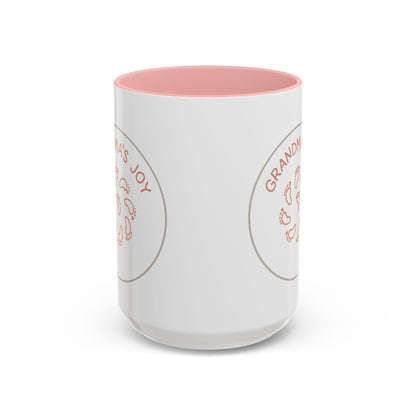 Accent Coffee Mug - Grandma's Joy | Perfect Gift for Grandparents, Coffee Lovers, Family Gatherings, Birthdays, Special [...]