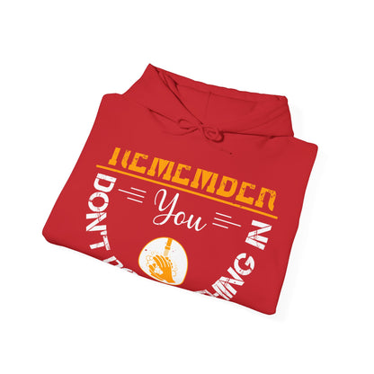 Remember you don't do anything in isolation-011 — Unisex Heavy Blend Hoodie (G18500)