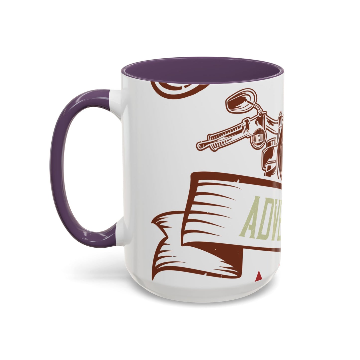 life is either a daring adventure or nothing-01 — Accent Mug 11/15oz