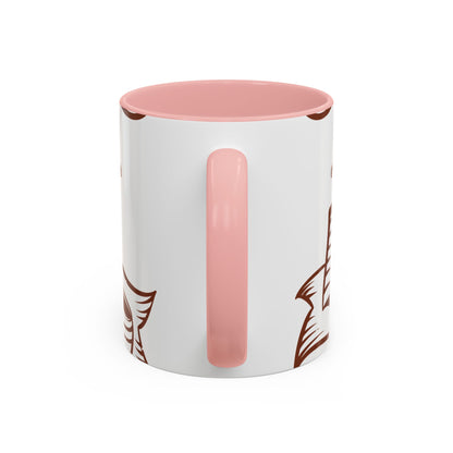 life is either a daring adventure or nothing-01 — Accent Mug 11/15oz