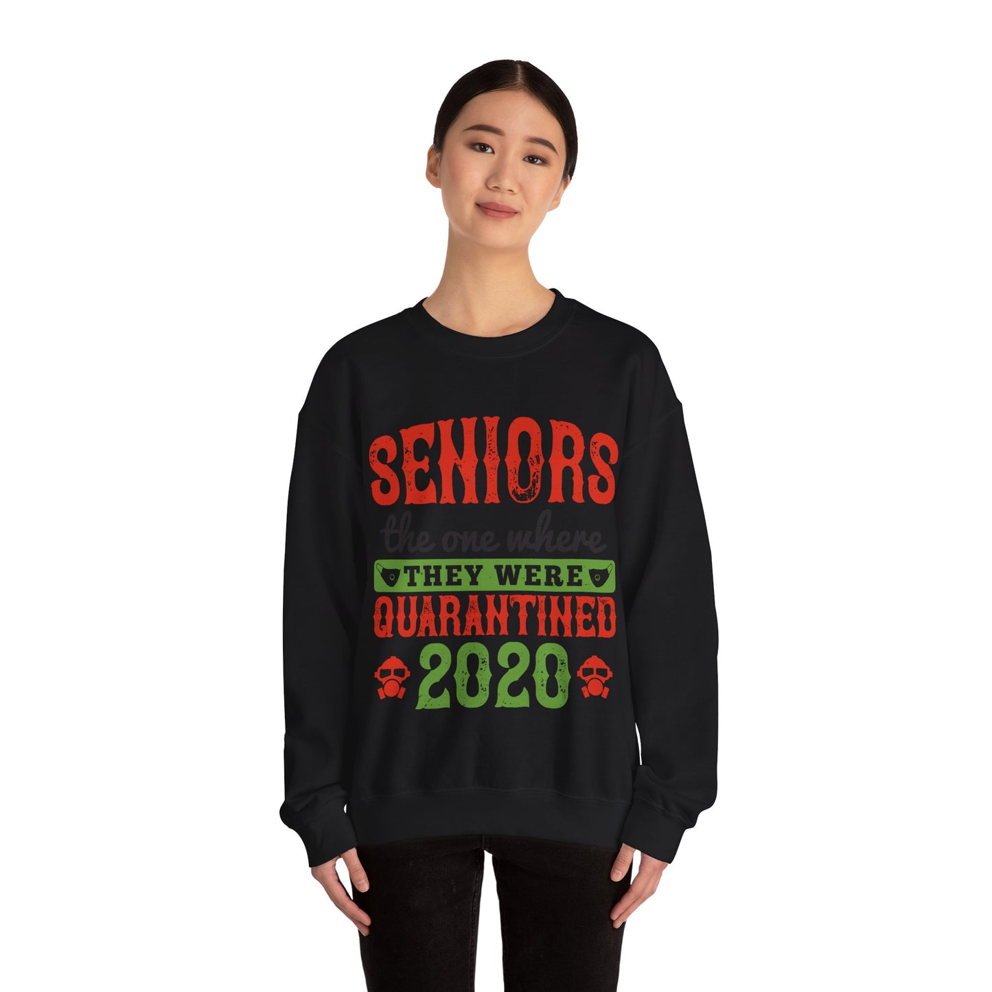 seniors the one where they were quarantined 2020-01 — Unisex Heavy Blend Crewneck (G18000)