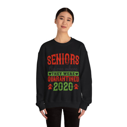 seniors the one where they were quarantined 2020-01 — Unisex Heavy Blend Crewneck (G18000)