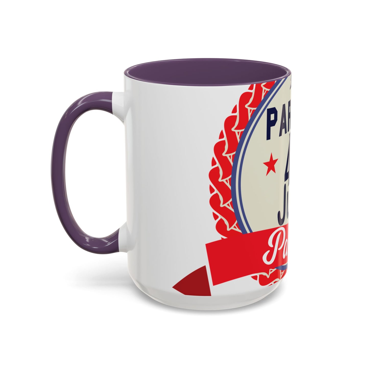 Fourth of july (40) — Accent Mug 11/15oz