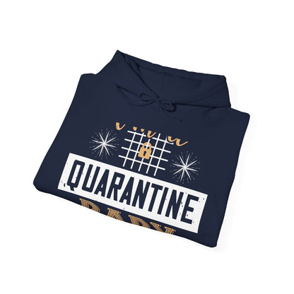 iΓÇÖm quarantine baby-01 — Unisex Heavy Blend Hoodie (G18500)