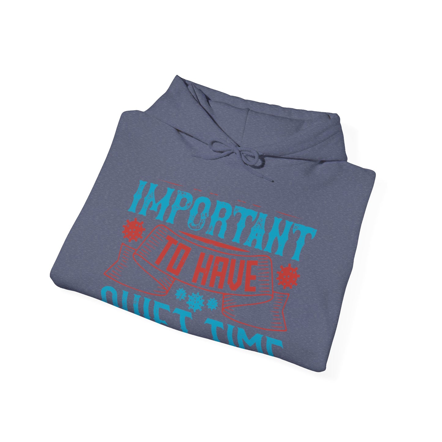 It's important to have quiet time and isolation-01 — Unisex Heavy Blend Hoodie (G18500)