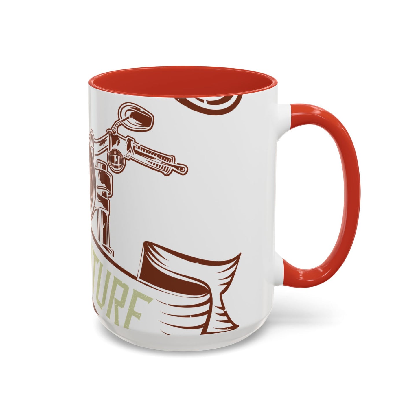 life is either a daring adventure or nothing-01 — Accent Mug 11/15oz