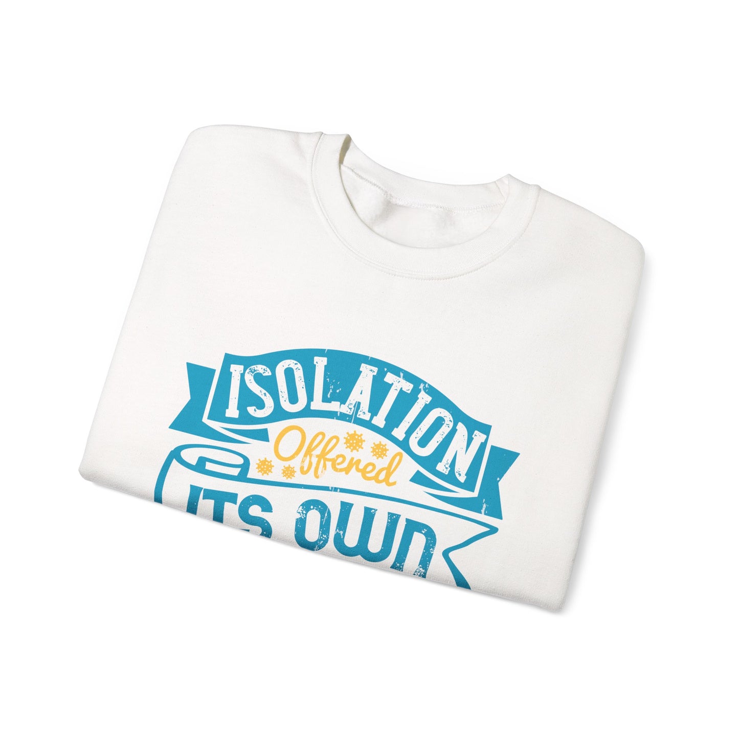 Isolation offered its own form of companionship-01 — Unisex Heavy Blend Crewneck (G18000)