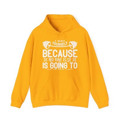 Push yourself because no one else is going to do it for you-01 — Unisex Heavy Blend Hoodie (G18500)