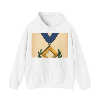 Worshipful master jewel Square — Unisex Heavy Blend Hoodie (G18500)