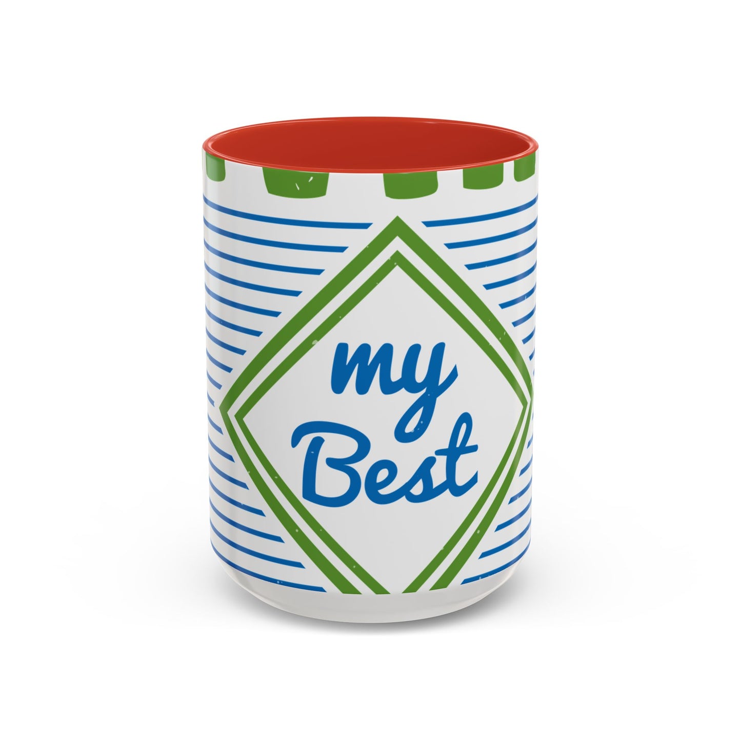 living my best quarantine-01 — Accent Mug 11/15oz