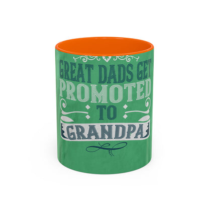 Great dads get promoted to grandpa-02 — Accent Mug 11/15oz
