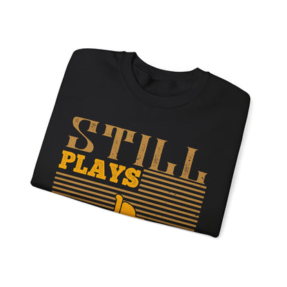 Still Plays With Trucks (2) — Unisex Heavy Blend Crewneck (G18000)