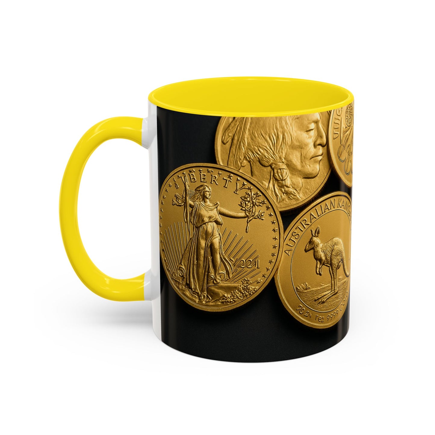 Absolute bullion banner and pictures of gold Jul 5, 2025, 06_39_35 PM — Accent Mug 11/15oz