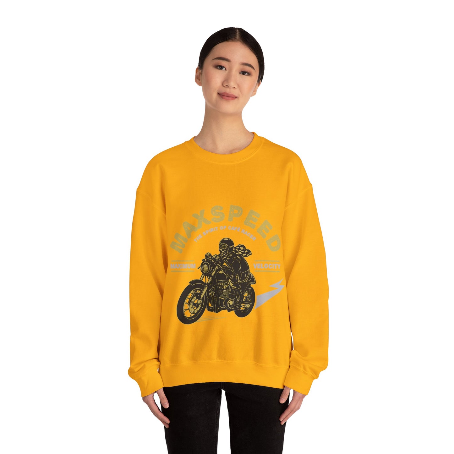 Motorcycle 2 (68) — Unisex Heavy Blend Crewneck (G18000)