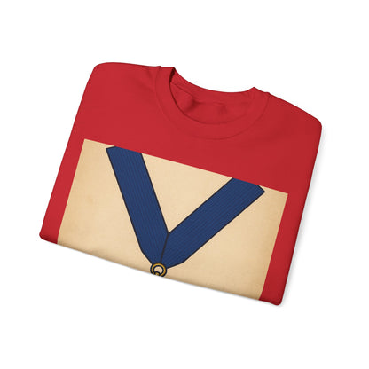 Worshipful master jewel Square — Unisex Heavy Blend Crewneck (G18000)