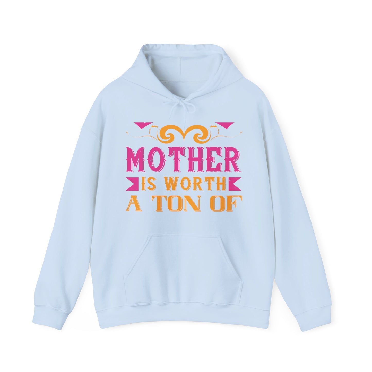 An ounce of mother is worth a ton of priest-01 — Unisex Heavy Blend Hoodie (G18500)