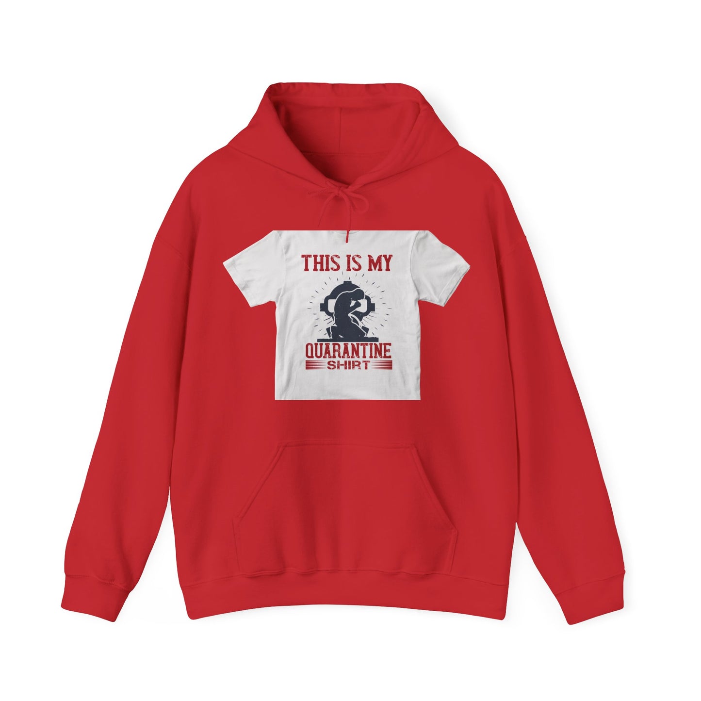 this is my quarantine — Unisex Heavy Blend Hoodie (G18500)
