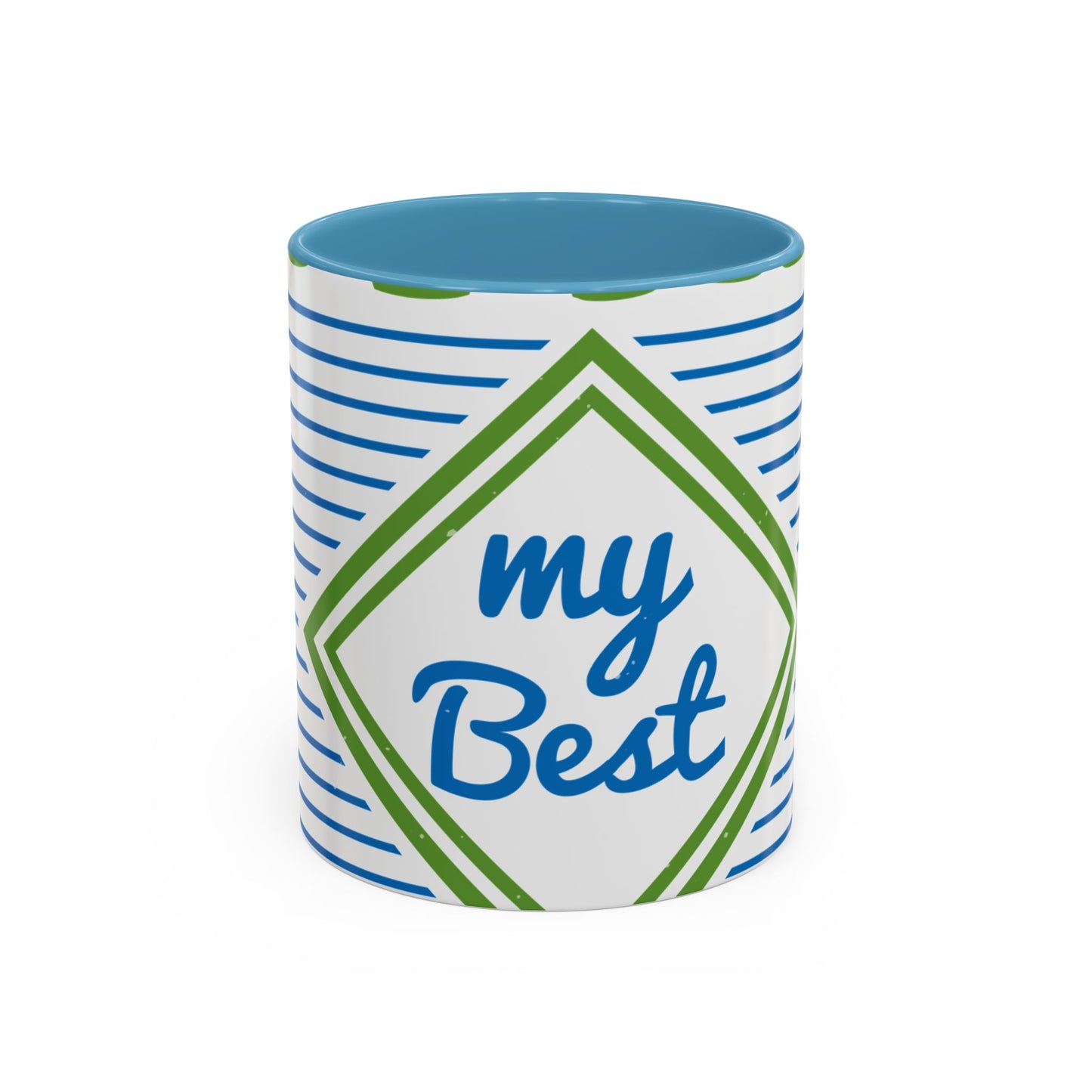 living my best quarantine-01 — Accent Mug 11/15oz