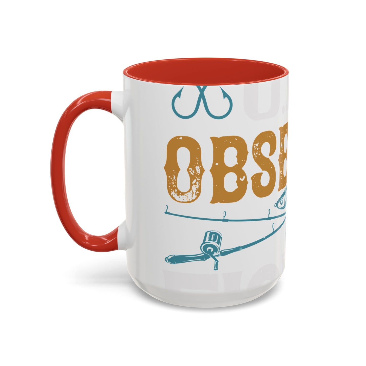 I HAVE O.F.D OBSESSIVE FISHING DISORDER-01 — Accent Mug 11/15oz