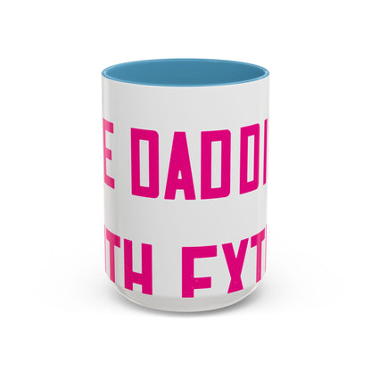 Grandpas are daddies with extra practice-01 — Accent Mug 11/15oz