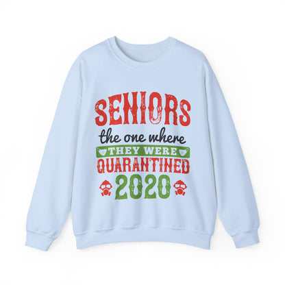 seniors the one where they were quarantined 2020-01 — Unisex Heavy Blend Crewneck (G18000)