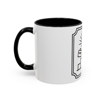 Finance Coffee Mug, Stock Trader Analyst Gift, Bar-Chart Staircase, Briefcase, Climb the Chart