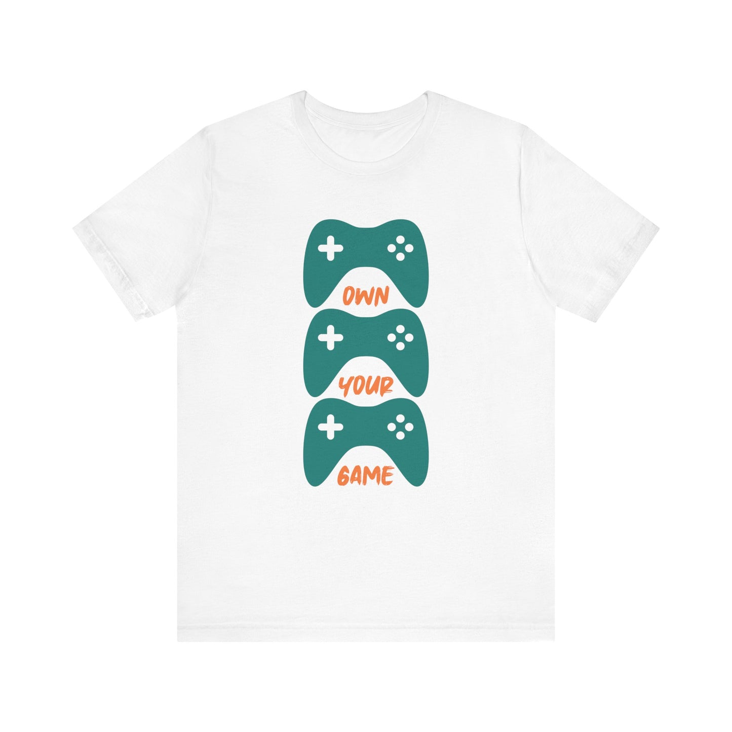 Own Your Game T-shirt, Gameboy Tshirt, Game Lover Shirt, Gaming Boy Unisex Shirt, Gamer Crewneck Shirt, Short Sleeve Tee, Gift for Him