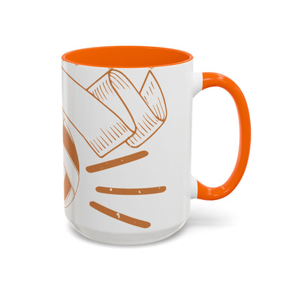 Volleyball Invented by men, perfected by women-01 — Accent Mug 11/15oz