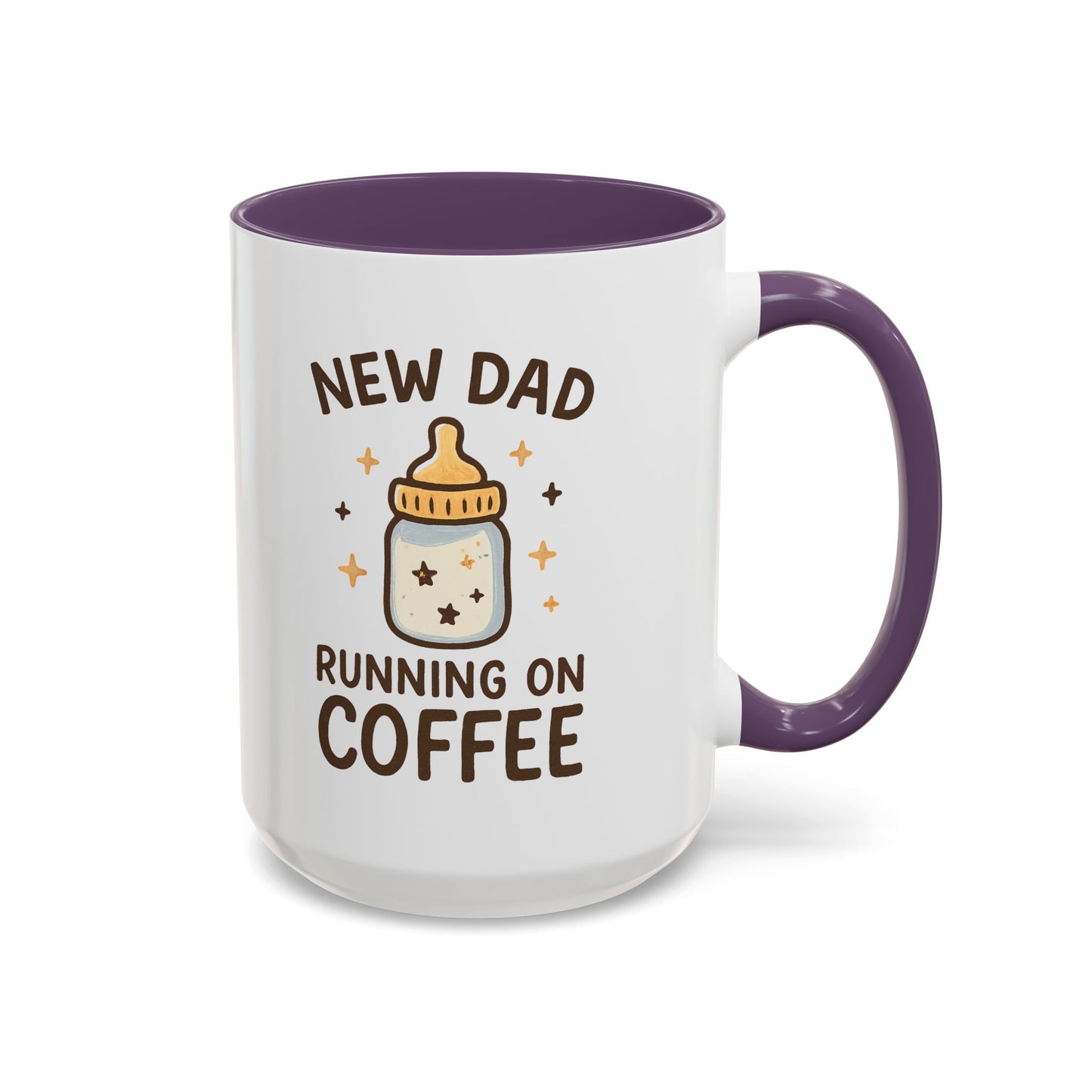 New Dad Coffee Mug | Funny Gift for New Parents | Baby Shower, Birthday, Dad's Day | 11oz & 15oz