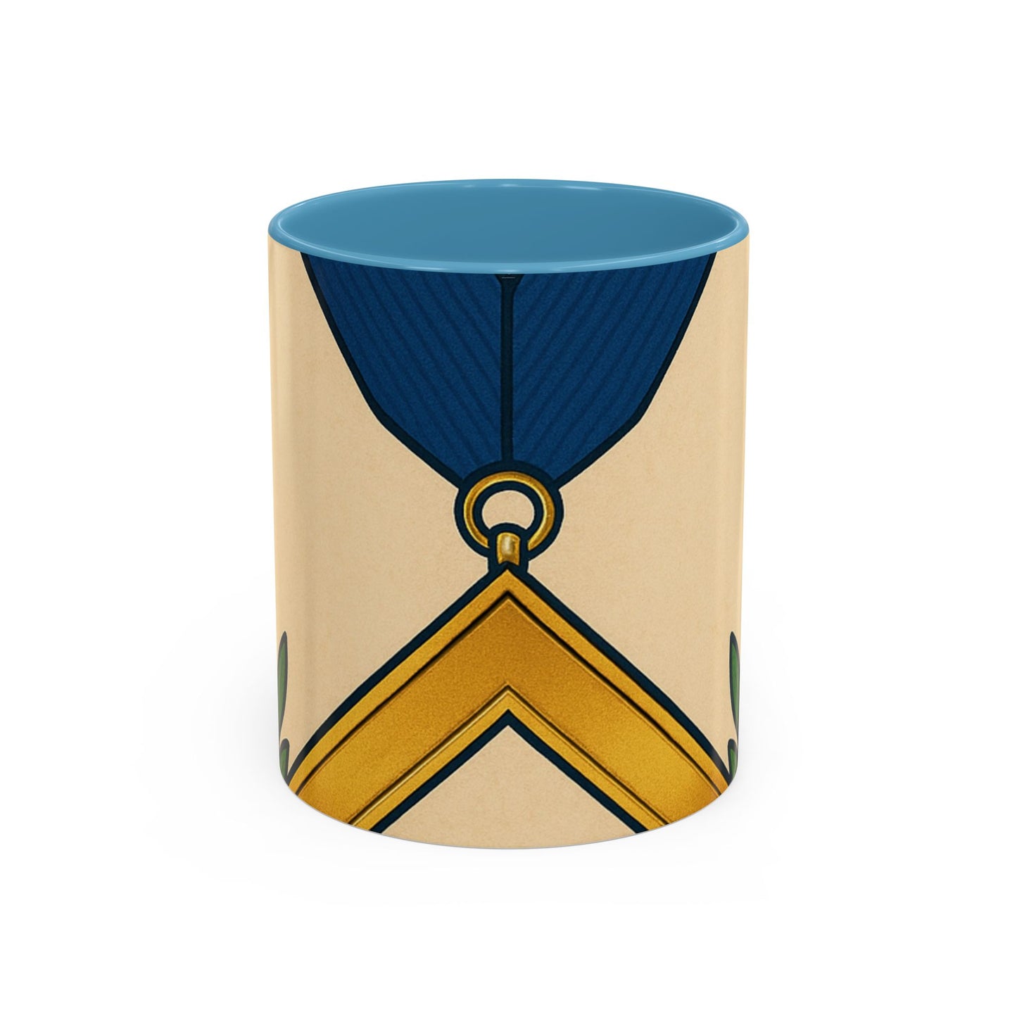 Worshipful master jewel Square — Accent Mug 11/15oz