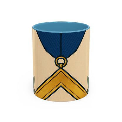 Worshipful master jewel Square — Accent Mug 11/15oz