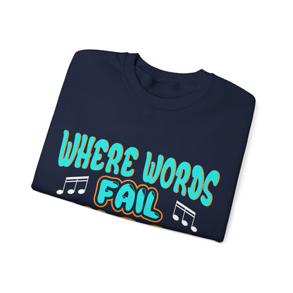 Music (28) — Unisex Heavy Blend Crewneck (G18000)