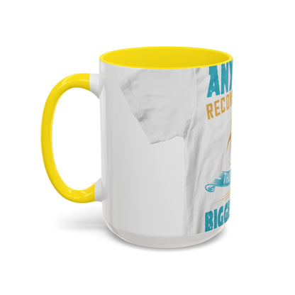 Anyone in recovery knows that isolation is the biggest enemy — Accent Mug 11/15oz