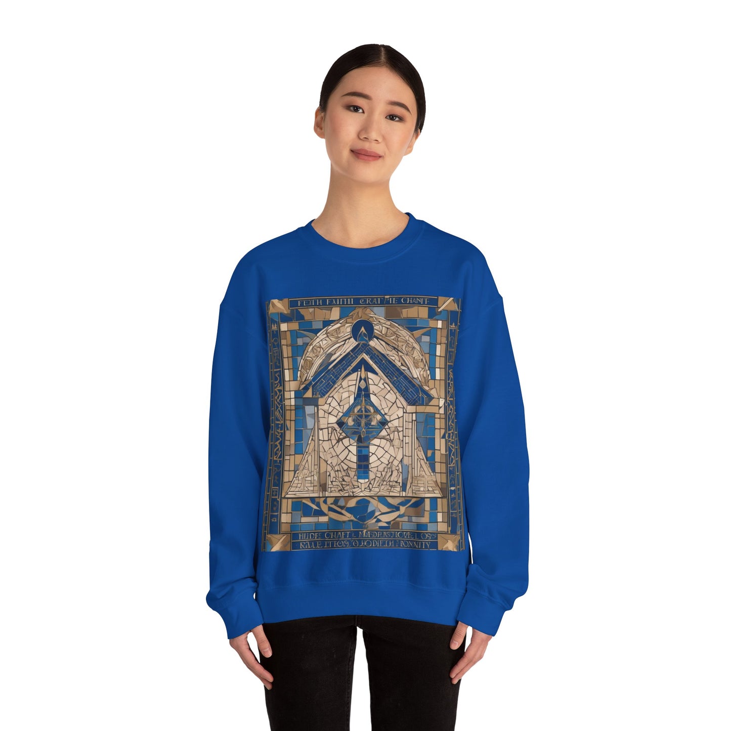 masonic_00003.png — Unisex Heavy Blend Crewneck (G18000)