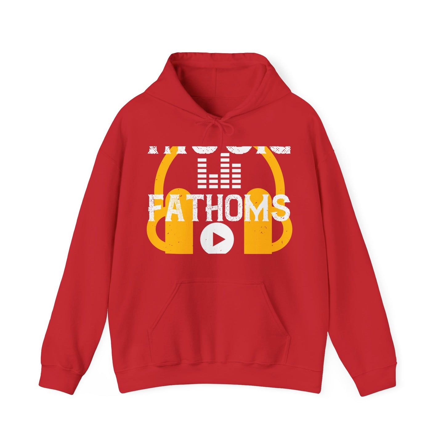 Music Fathoms The Sky-01 — Unisex Heavy Blend Hoodie (G18500)