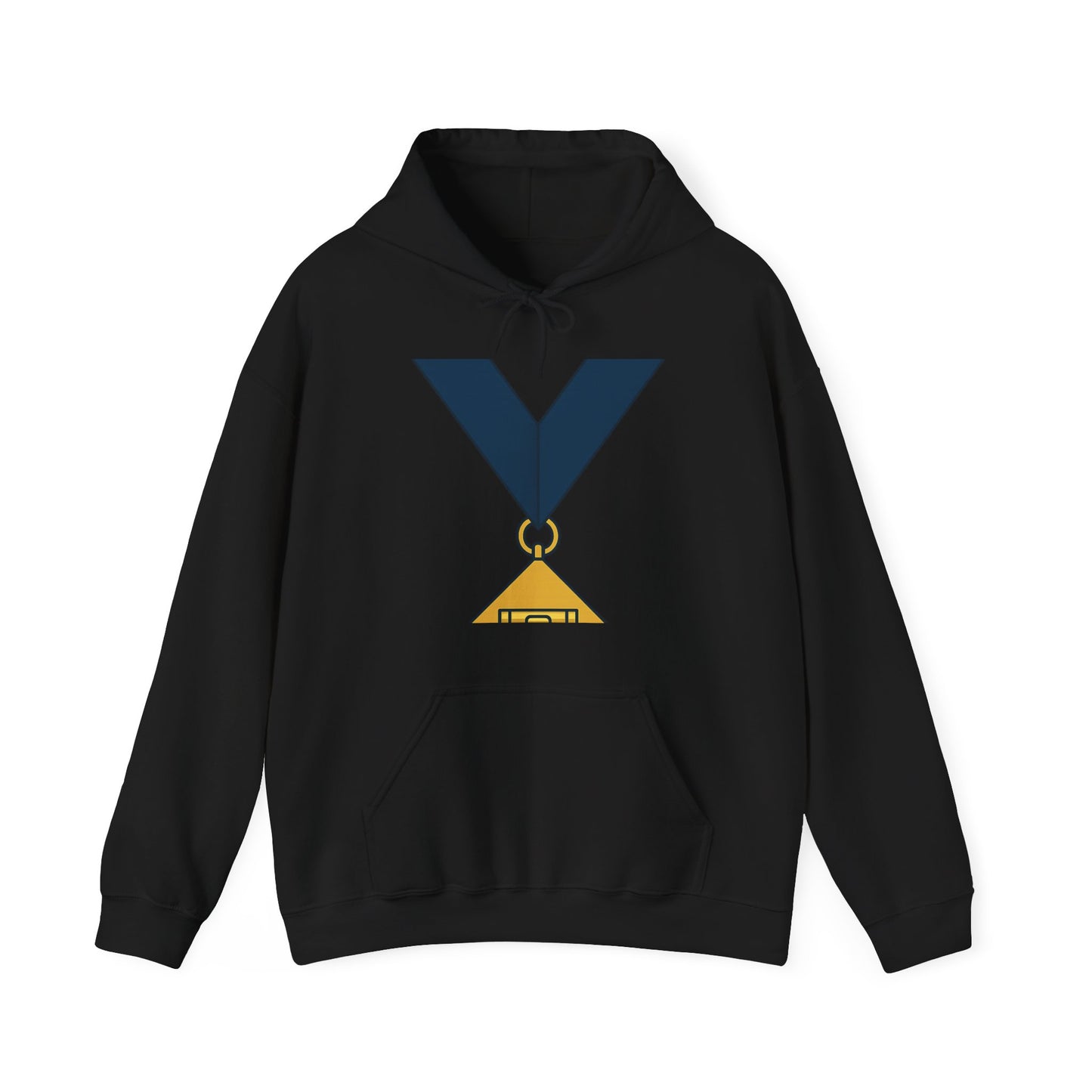 Senior Warden SW  the level — Unisex Heavy Blend Hoodie (G18500)