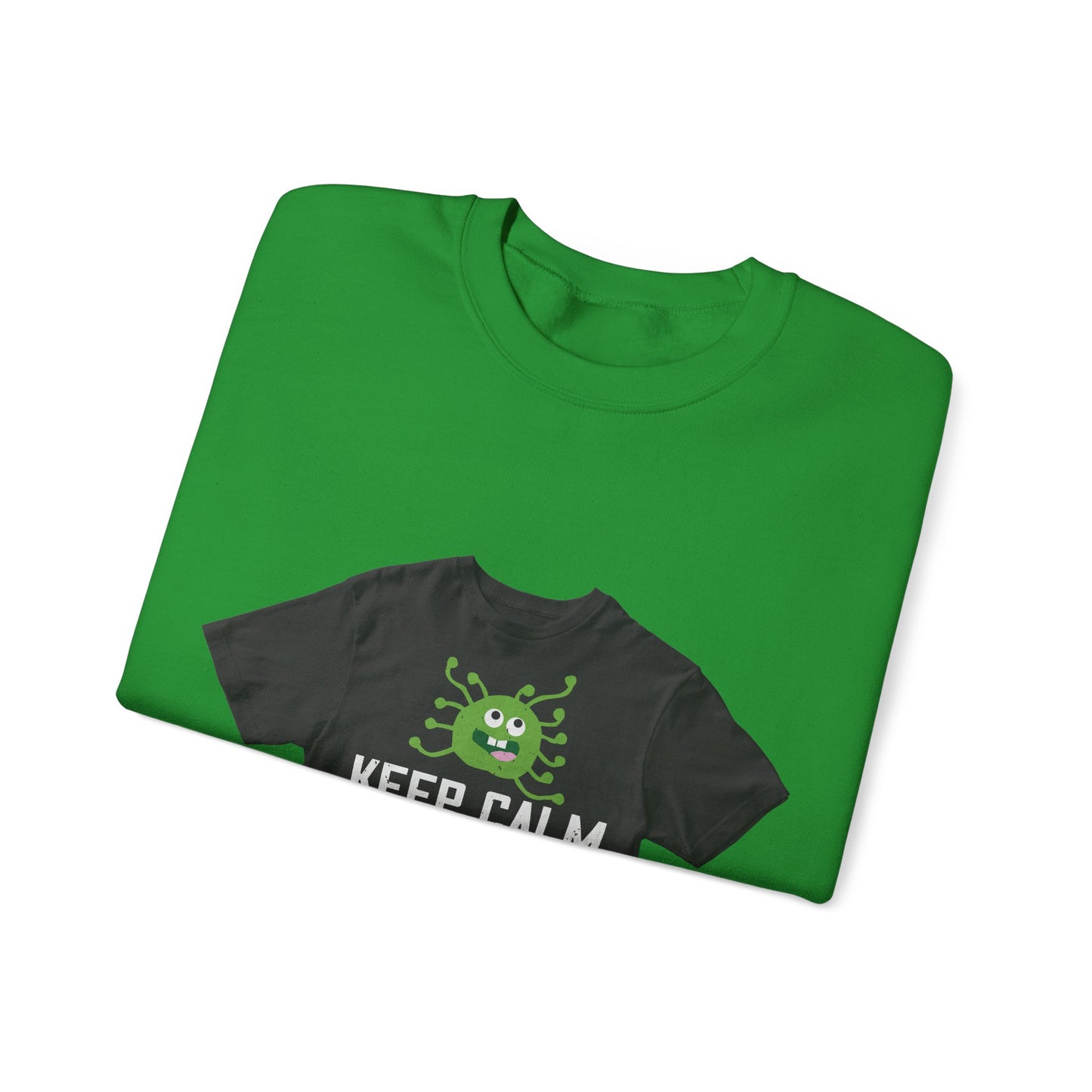 keep calm and quarantine — Unisex Heavy Blend Crewneck (G18000)