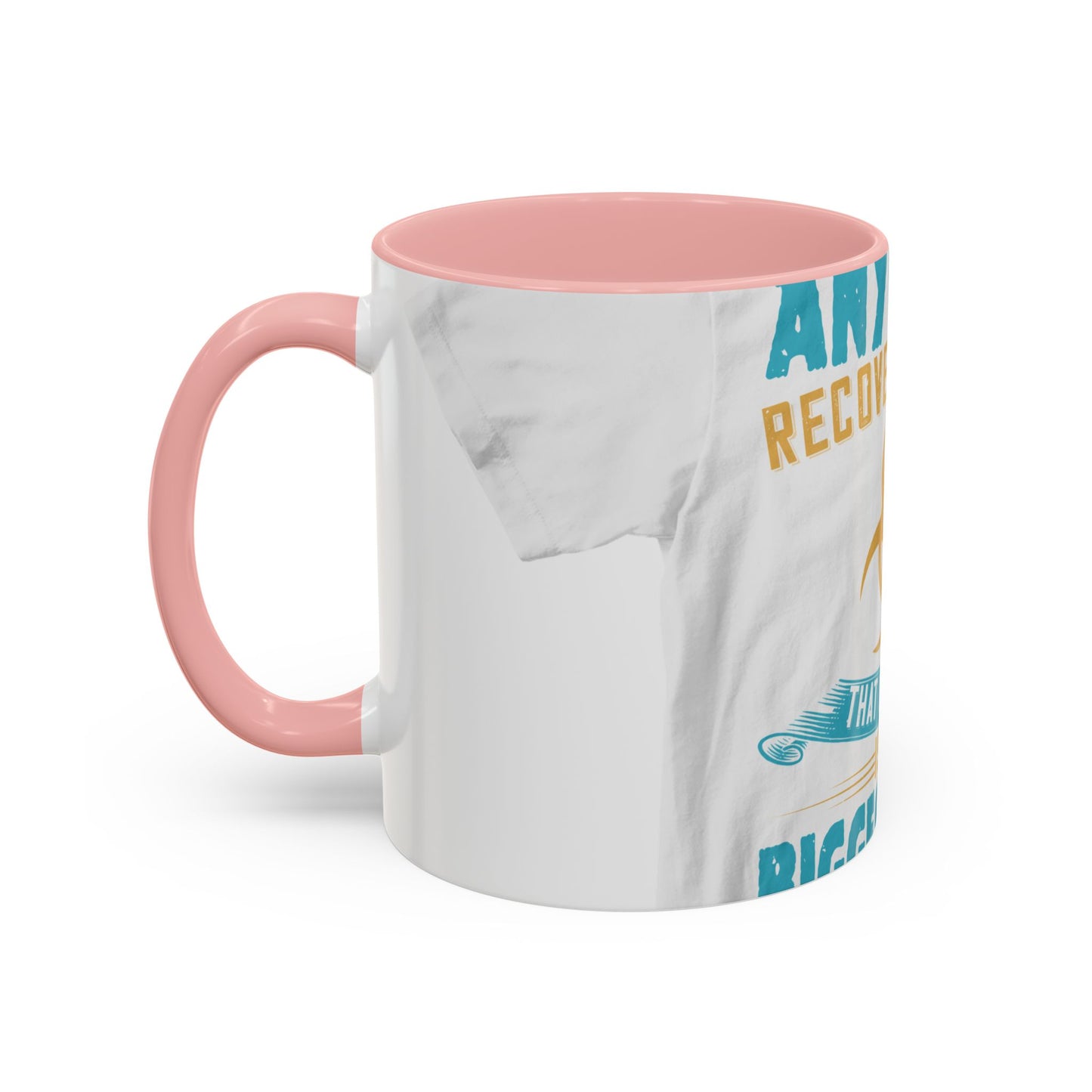 Anyone in recovery knows that isolation is the biggest enemy — Accent Mug 11/15oz