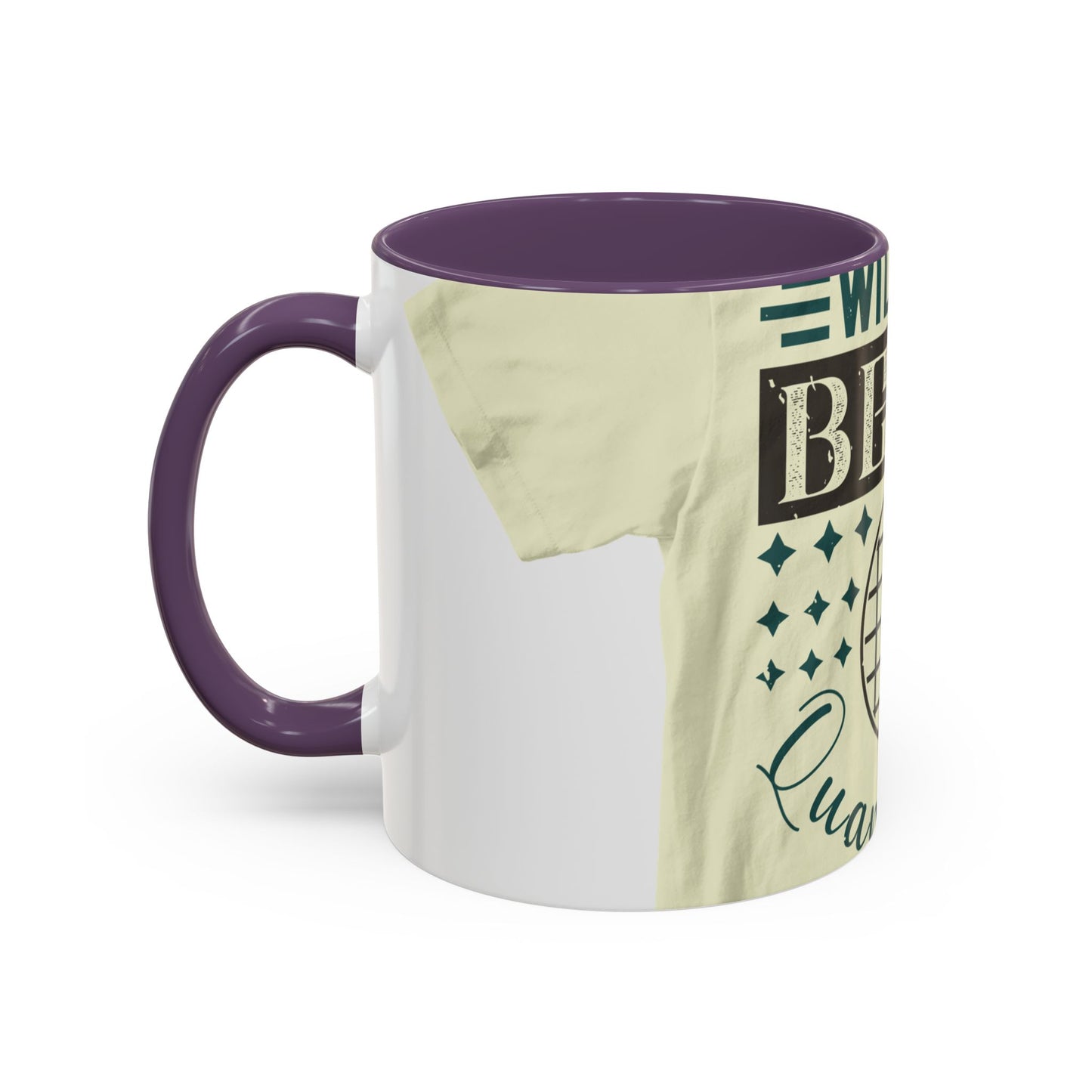 will you be my quarantine — Accent Mug 11/15oz