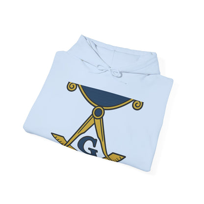 square and compass — Unisex Heavy Blend Hoodie (G18500)