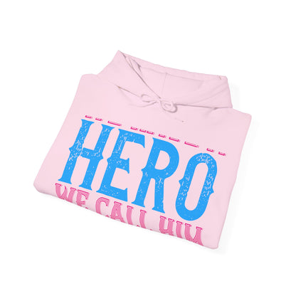 We have a hero, we call him grandpa-01 — Unisex Heavy Blend Hoodie (G18500)