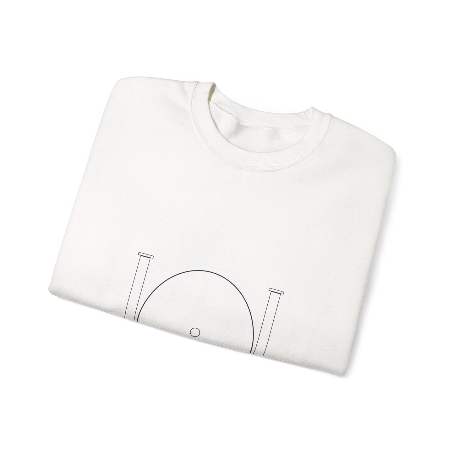 Masonic_Pillars_Crest_5400 — Unisex Heavy Blend Crewneck (G18000)
