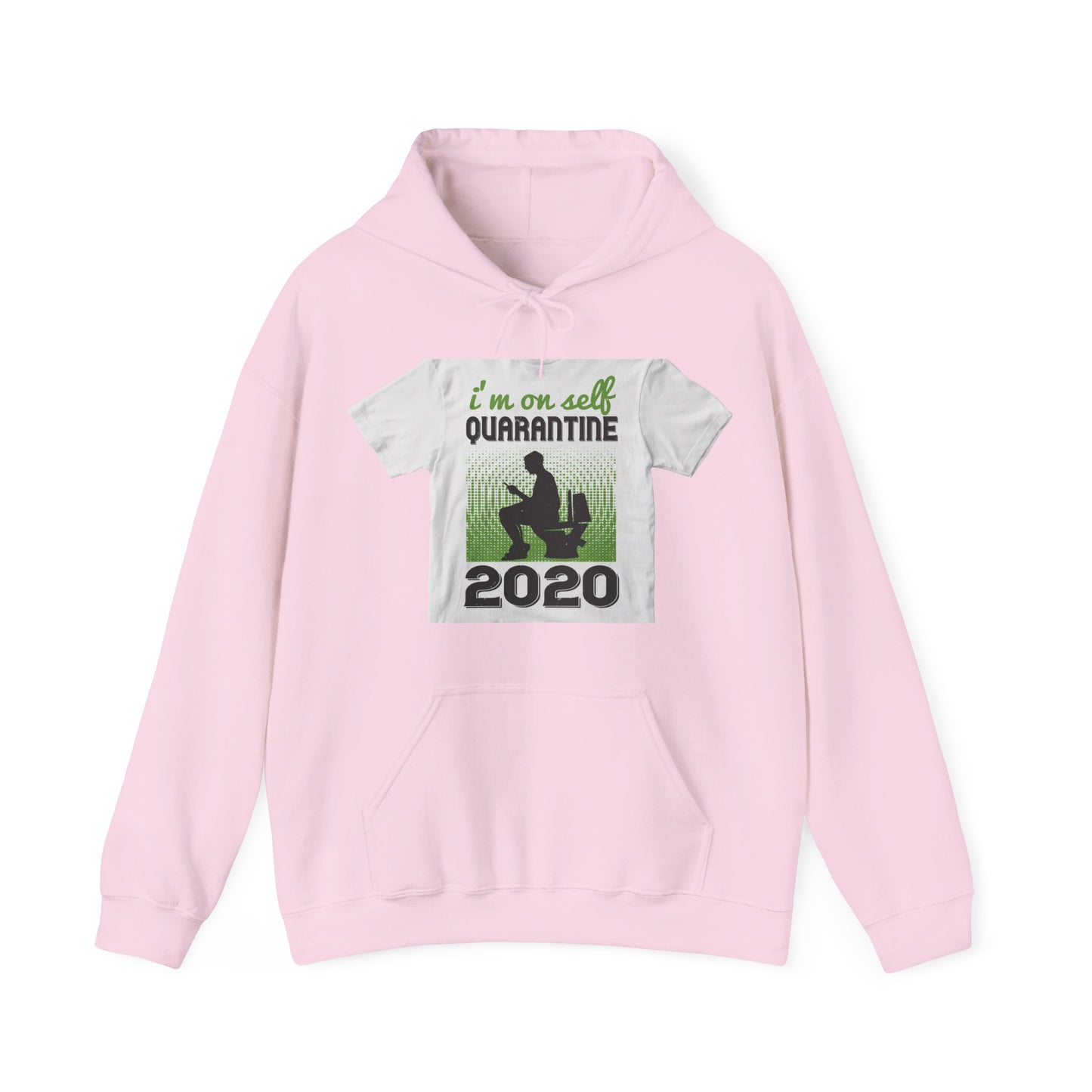 i'm on self quarantine 2020 — Unisex Heavy Blend Hoodie (G18500)