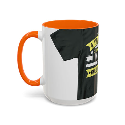 A grandfather is someone with silver-02 — Accent Mug 11/15oz