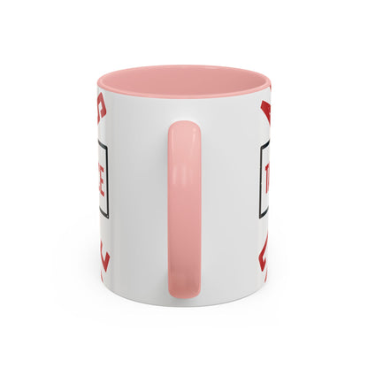 All progress takes place outside the comfort zone-01 — Accent Mug 11/15oz